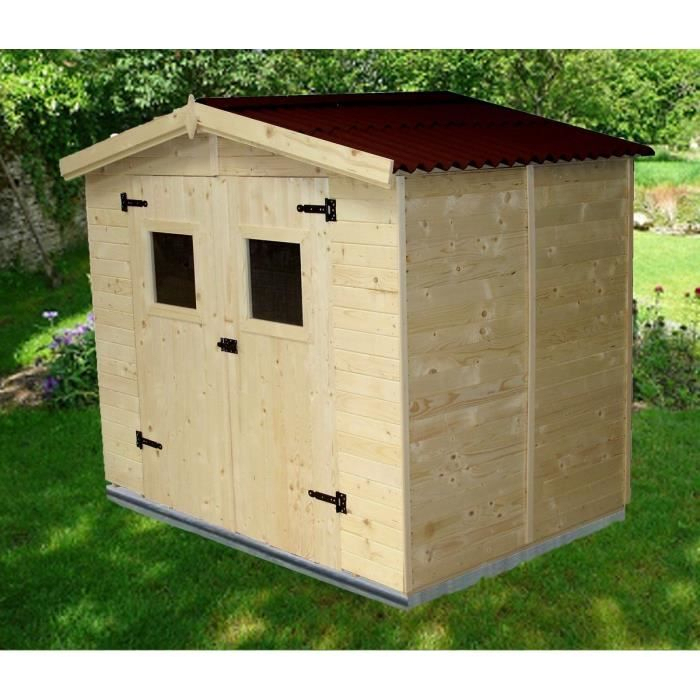 Cabane Jardin 5M2 Abri De Jardin En Bois 5M2 Achat Vente serapportantà Abri De Jardin En Bois 5M2
