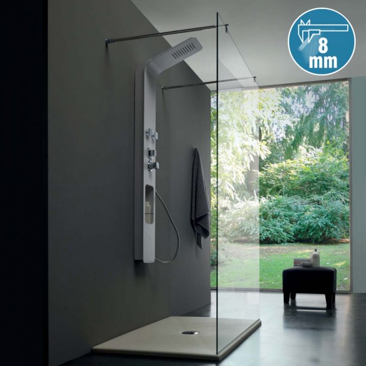 Cabine De Douche Centrale À L'italienne Colacril 8Par54 serapportantà Cabine De Douche À L Italienne