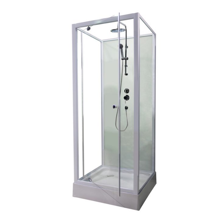 Cabine De Douche Cocoon Pivotante 80 tout Monter Une Cabine De Douche