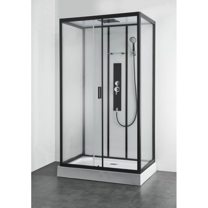 Cabine De Douche Complète – 120 X 80 X 225 Cm – Uyuni destiné Douche 120X80