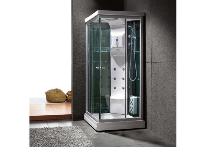 Cabine De Douche Hammam 90X90 Swan, Cabine De Douche dedans Cabine De Douche