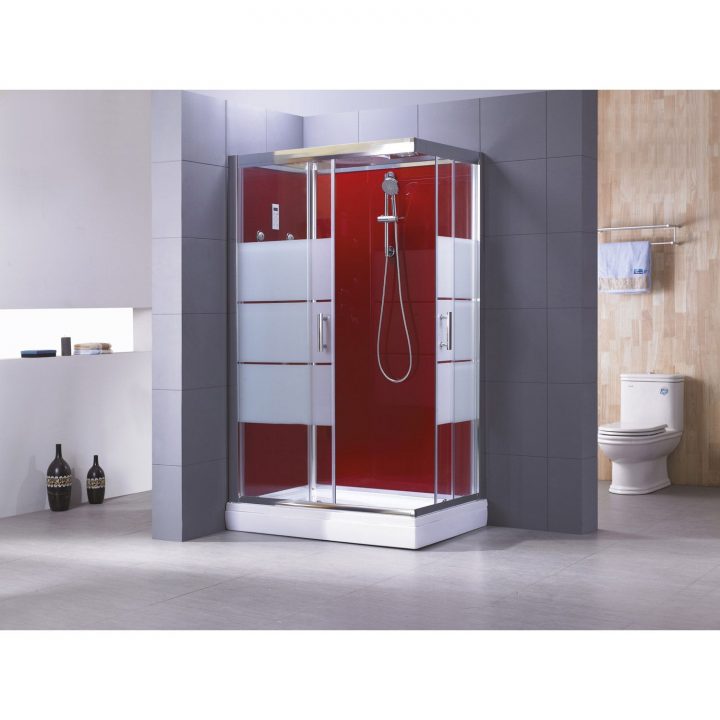 Cabine De Douche Optima2 Rouge Hydromassante Mitigeur serapportantà Minuteur Douche Leroy Merlin Cabine De Douche Optima2 Rouge Hydromassante Mitigeur serapportantà Minuteur Douche Leroy Merlin