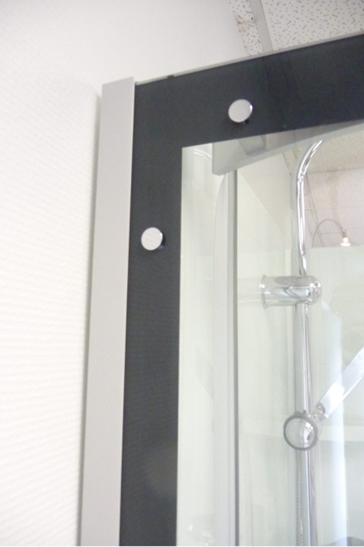 Cabine De Douche Rectangulaire Flotille 3 110X80 serapportantà Cabine De Douche 110X80