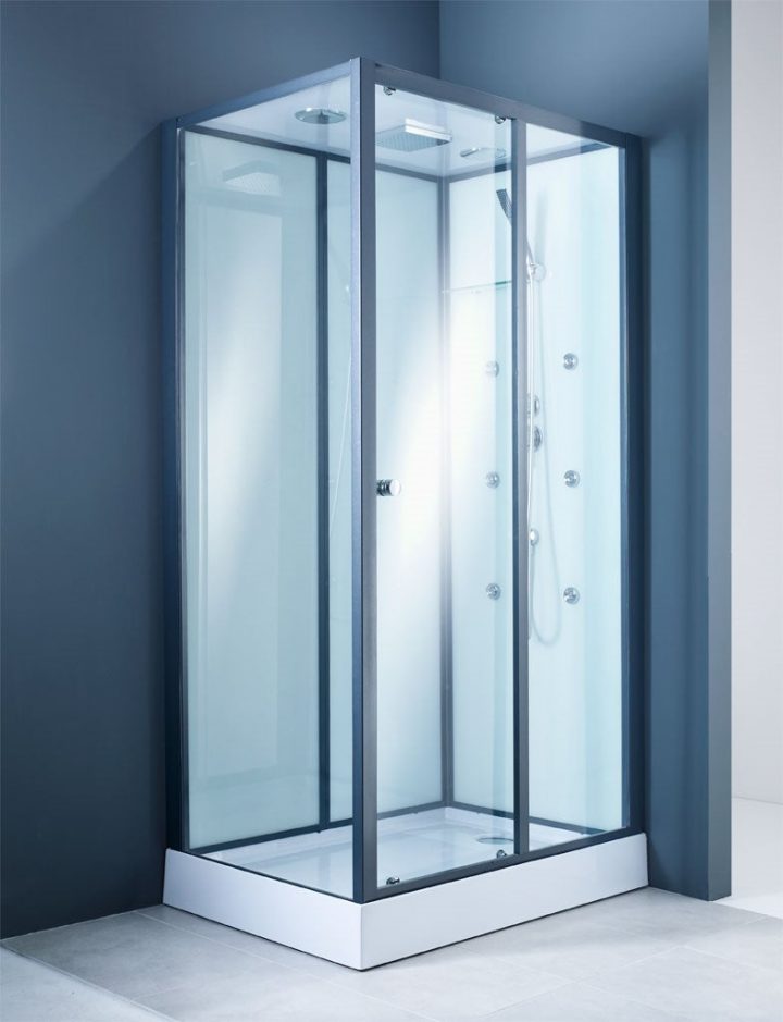 Cabine Hydromassage "pozzy" 110 X 80 X 220 Cm | Bricoman avec Cabine De Douche Bricoman