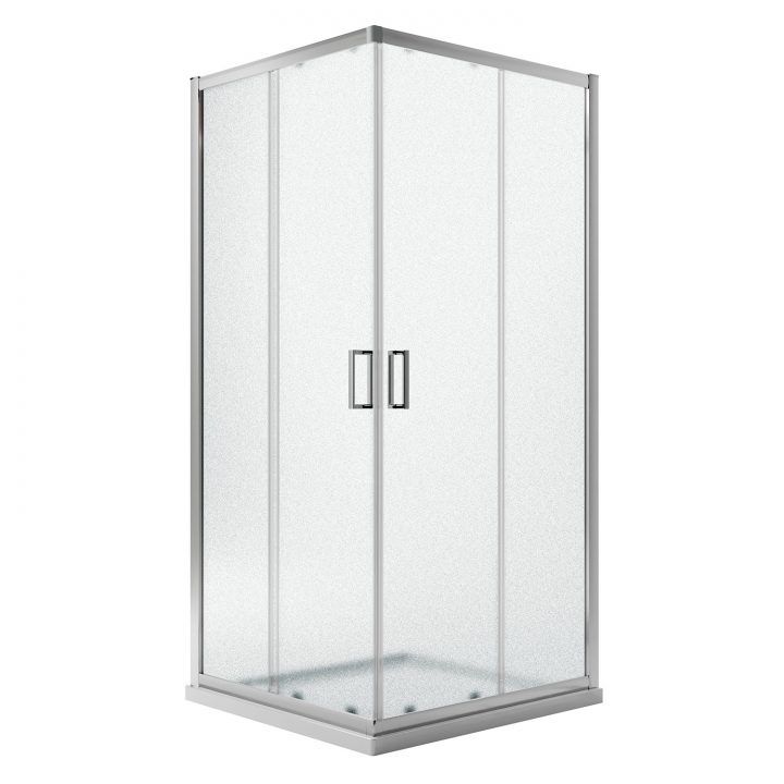 Cabine Paroi Douche 70X90 H185 Opaque 6Mm Mod. Ready tout Cabine De Douche 70X90