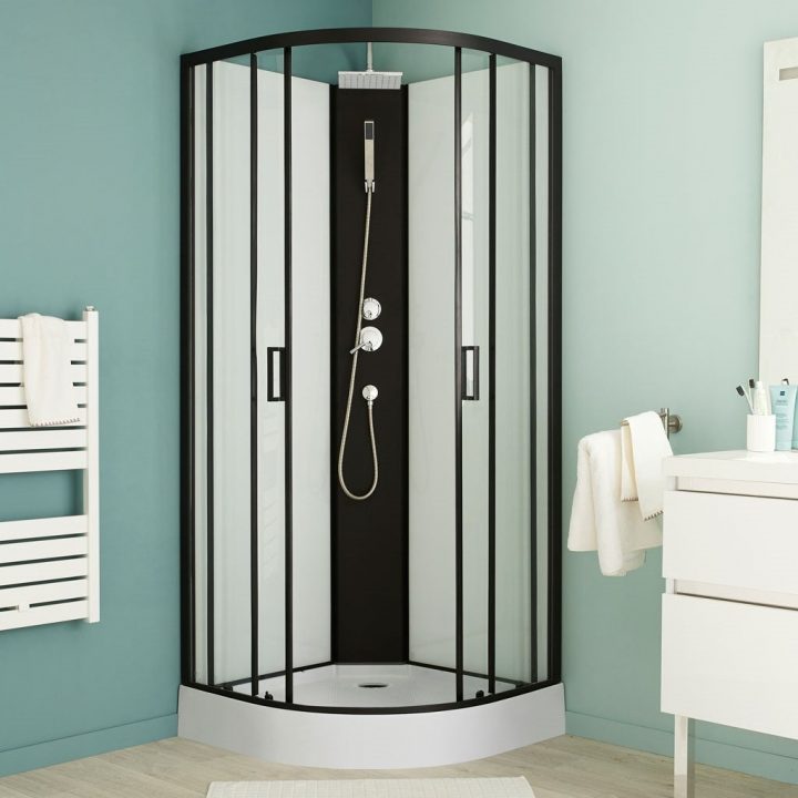 Cabine Pepper 2 85X85X225Cm | Bricoman serapportantà Cabine De Douche Bricoman