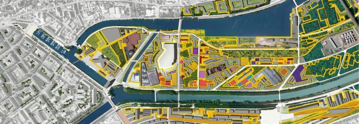 Caen Masterplan: La Grande Mosaique – E-Architect pour Masterpierre Caen