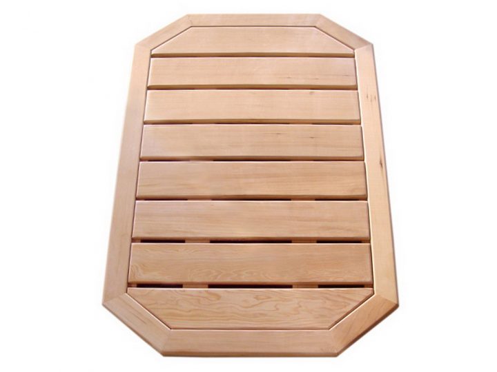 Caillebotis Pin Massif Formidra 100 X 70 X 4Cm Pour Douche Solaire destiné Caillebotis Pour Douche