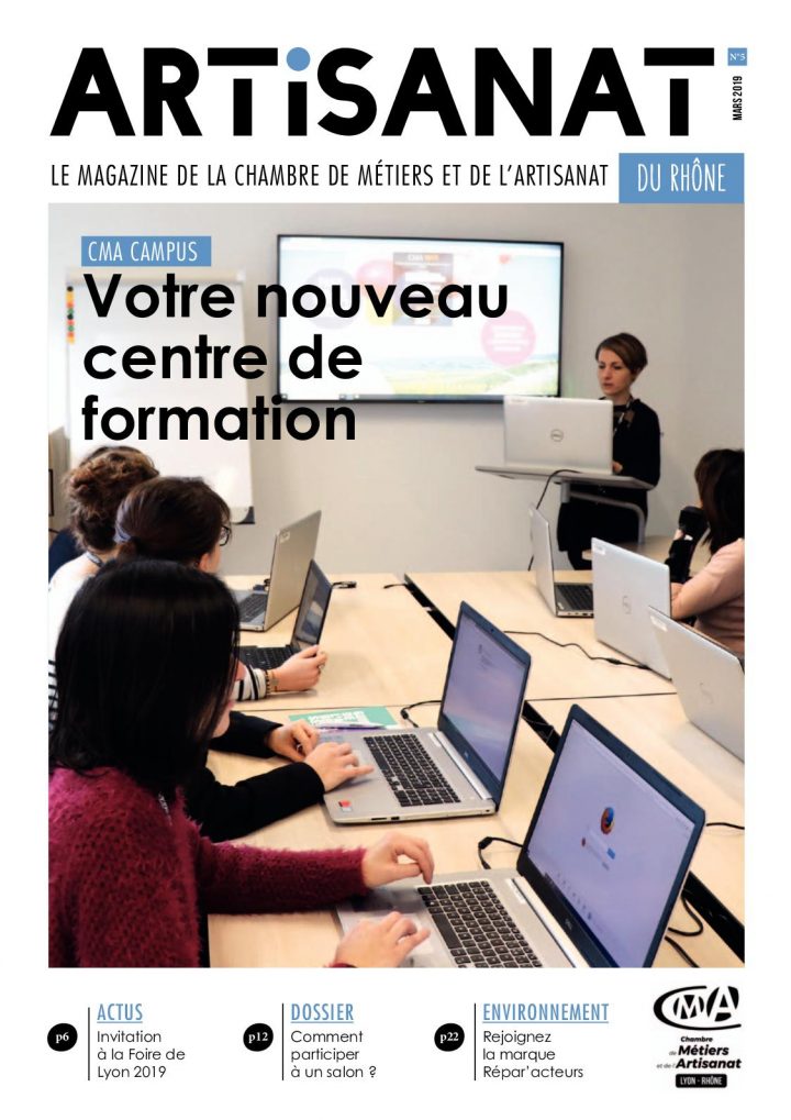 Calaméo – Artisanat N°5 Rhône concernant Chambre Des Métiers Lyon