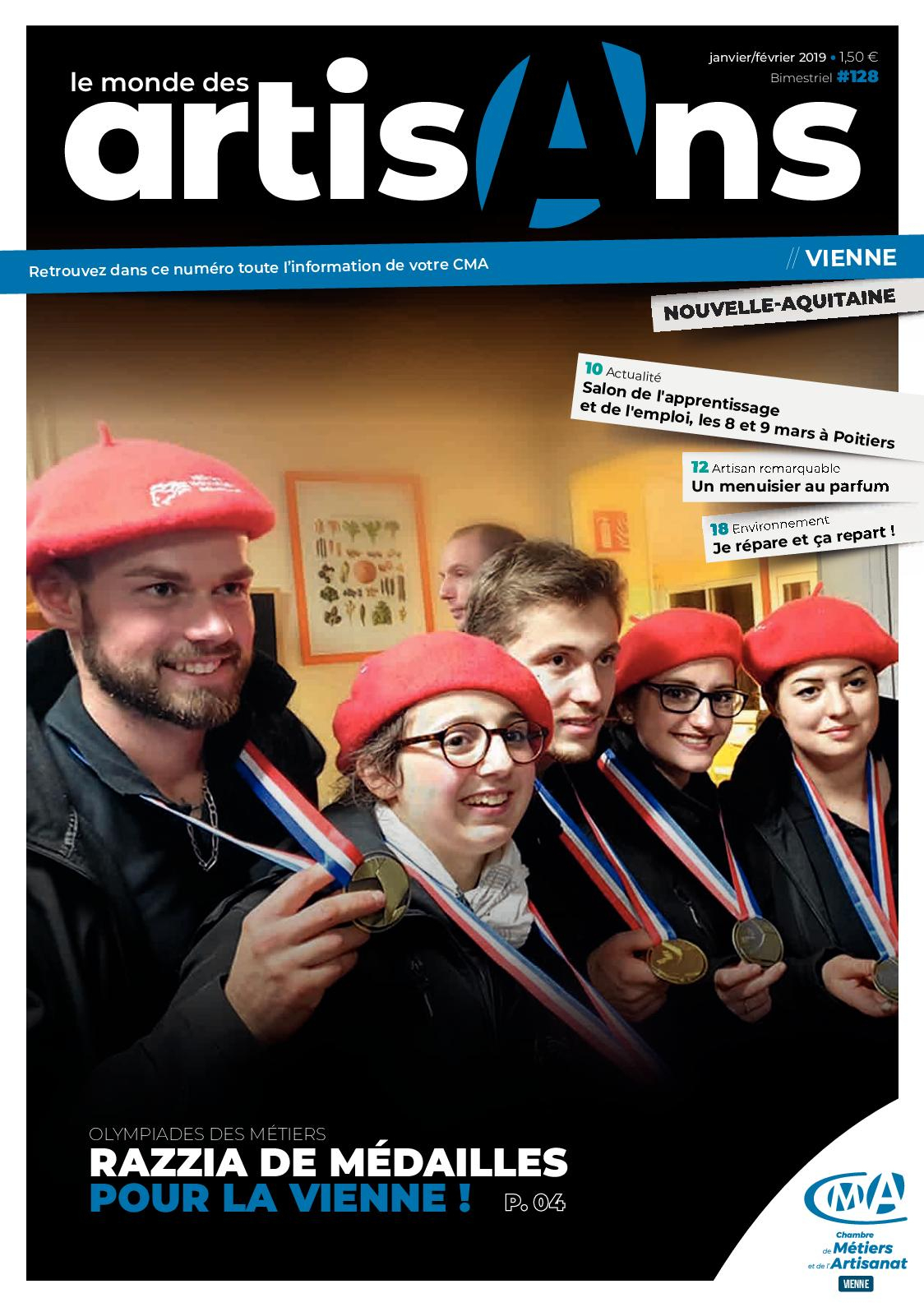 Calaméo - Web Lma128 86 pour Chambre Des Metiers Poitiers