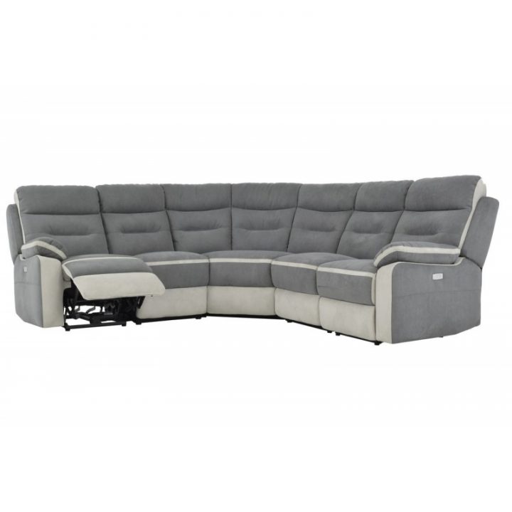 Canape 7 Places Gris Anthracite pour Belhome Canapé