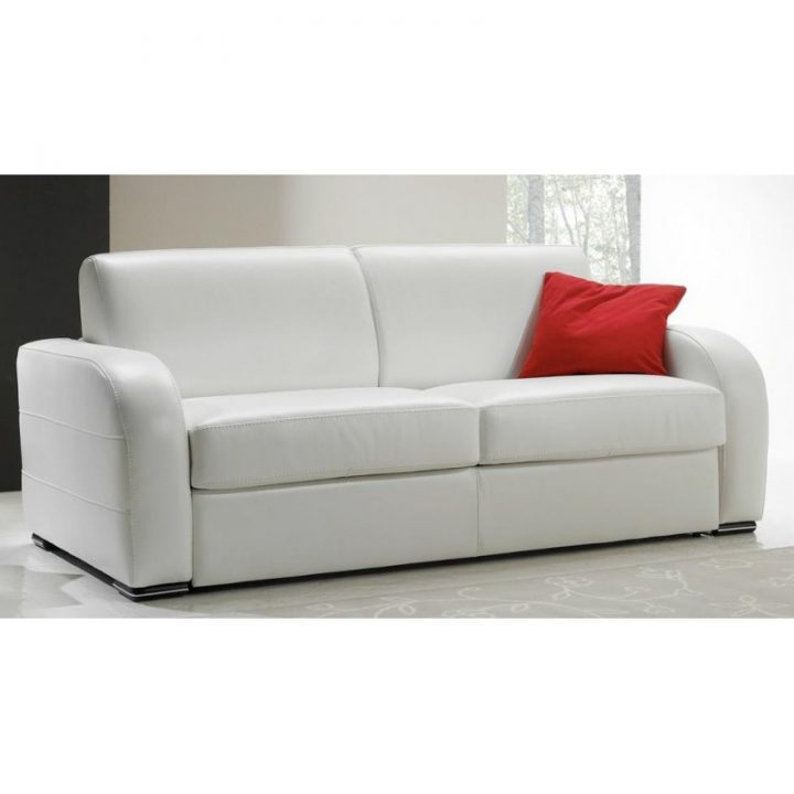 Canapé Convertible Rapido En Cuir [Promo -28%] à Destockage Canape Convertible Rapido
