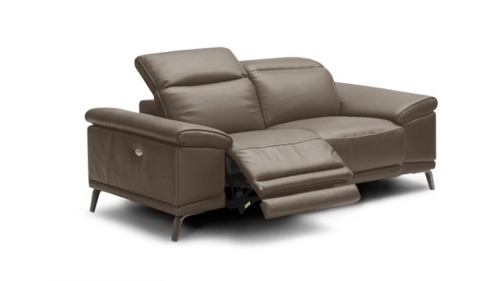 Canapé Cuir 2 Places Juktan, Fonction Relax Lectrique serapportantà Fauteuil Santorini 2 Places