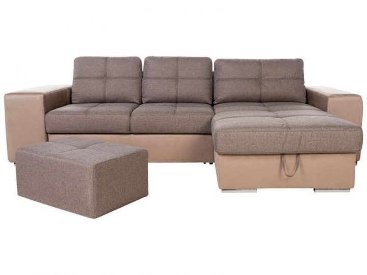 Canapé D'Angle Convertible Réversible + Pouf Serata tout Canape Serata