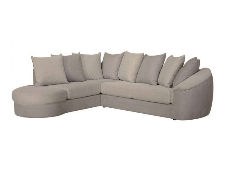 Canapé D'Angle Fixe Gauche 5 Places En Tissu Boreal tout Canape Serata Canapé D'Angle Fixe Gauche 5 Places En Tissu Boreal tout Canape Serata