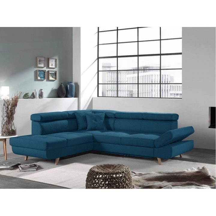 Canapé D’angle Gauche Convertible Bleu Canard Línea concernant Canapé Gonflable Gifi Canapé D’angle Gauche Convertible Bleu Canard Línea concernant Canapé Gonflable Gifi