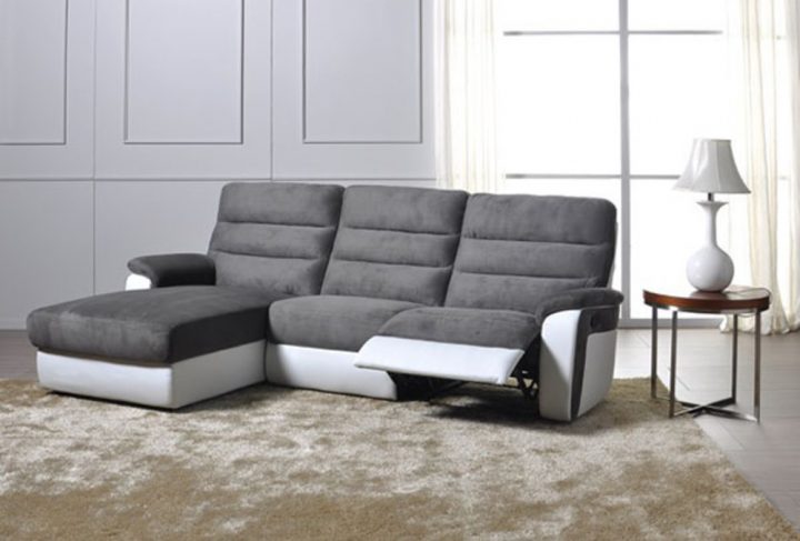 Canapé D'Angle Gauche Relax Electrique Biaritz Aruba Gris dedans Canapé Relax Électrique Ikea Canapé D'Angle Gauche Relax Electrique Biaritz Aruba Gris dedans Canapé Relax Électrique Ikea