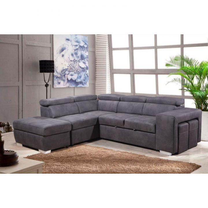 Canapé D'Angle Rangement – Booxmaker.fr pour Belhome Canapé