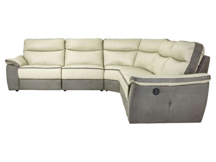 Canapé D'Angle Relaxation Électrique 5 Places En Cuir pour Canapé Cuir Relax Électrique Conforama