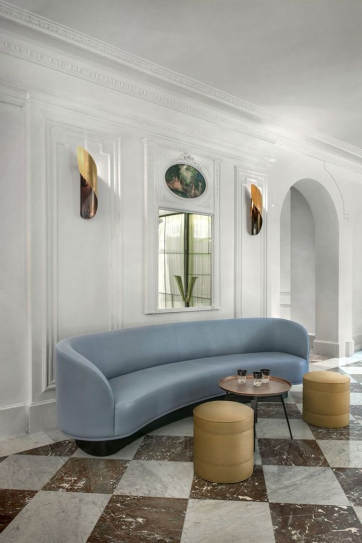 Canapé Demi Lune Et Canapé Rond – 55 Designs destiné Canapé Demi Lune But