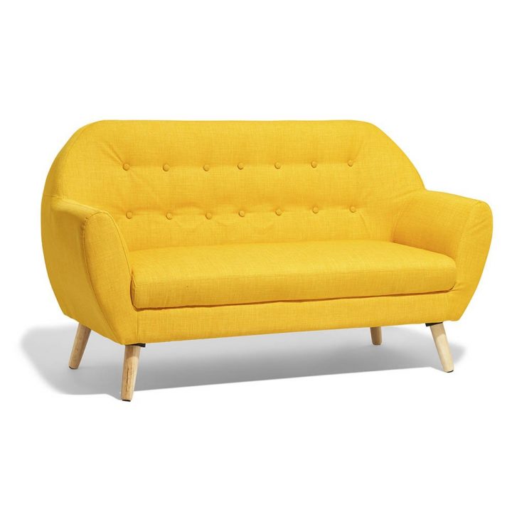 Canapé Joseph Jaune Moutarde 2 Personnes – Canapé – Salon à Canapé Gonflable Gifi Canapé Joseph Jaune Moutarde 2 Personnes – Canapé – Salon à Canapé Gonflable Gifi