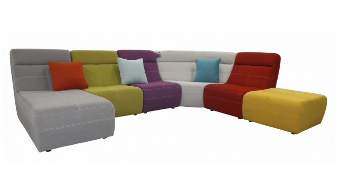 Canape Modulable destiné Belhome Canapé