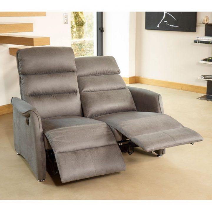 Canapé Relax Électrique 2P Gris Softy – Univers Salon dedans Canapé Relax Électrique Ikea Canapé Relax Électrique 2P Gris Softy – Univers Salon dedans Canapé Relax Électrique Ikea