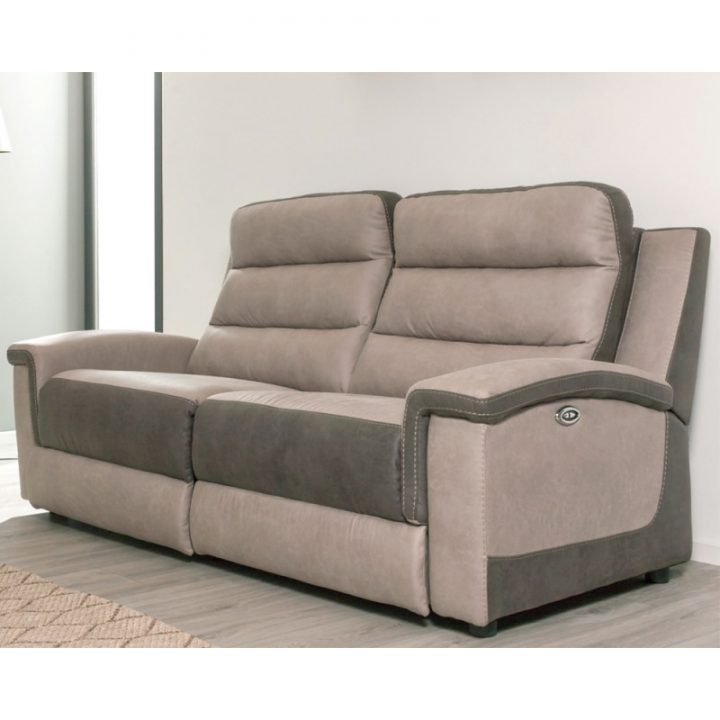 Canapé Relax Électrique 3P + Canapé Fixe 2P Angella dedans Canapé Relax Électrique Ikea Canapé Relax Électrique 3P + Canapé Fixe 2P Angella dedans Canapé Relax Électrique Ikea