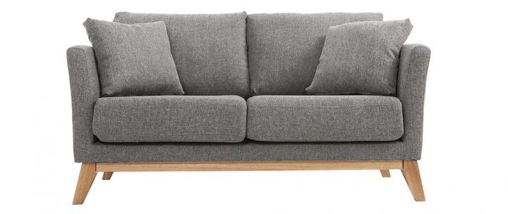 Canapé Scandinave 2 Places Déhoussable Gris Clair Et Bois concernant Canapé 2 Places Convertible Scandinave Gris Silo Canapé Scandinave 2 Places Déhoussable Gris Clair Et Bois concernant Canapé 2 Places Convertible Scandinave Gris Silo