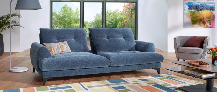 Canapés Droits En Cuir, Cuir De Buffle, Cuir Et Tissu tout Canape Alba Cuir Center