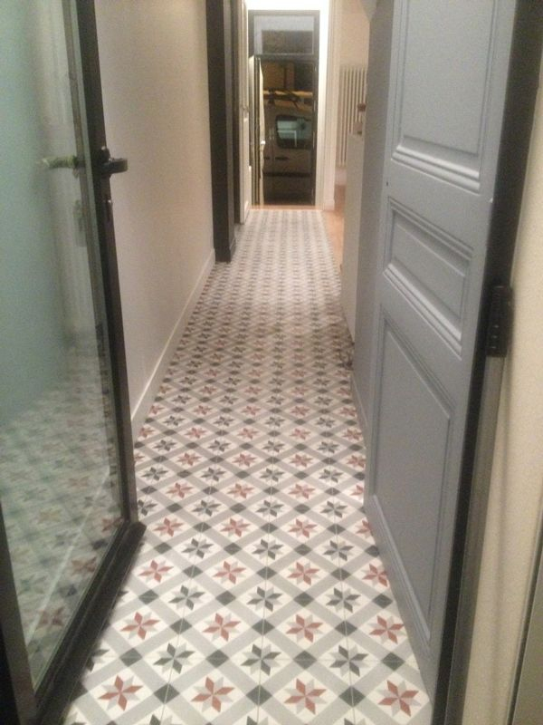 Carreaux De Ciment By Charme & Parquet. Modele Ch 25 destiné Carrelage Ancien