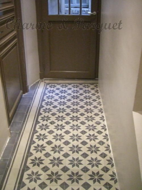 Carreaux De Ciment – Charme & Parquet (Avec Images destiné Carrelage Ancien