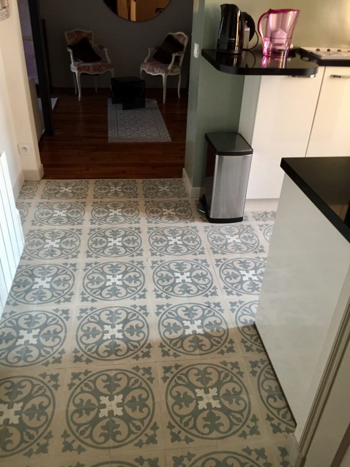 Carreaux De Ciment – Charme & Parquet – Modele-Ch-35 destiné Optique De Carreaux De Ciment