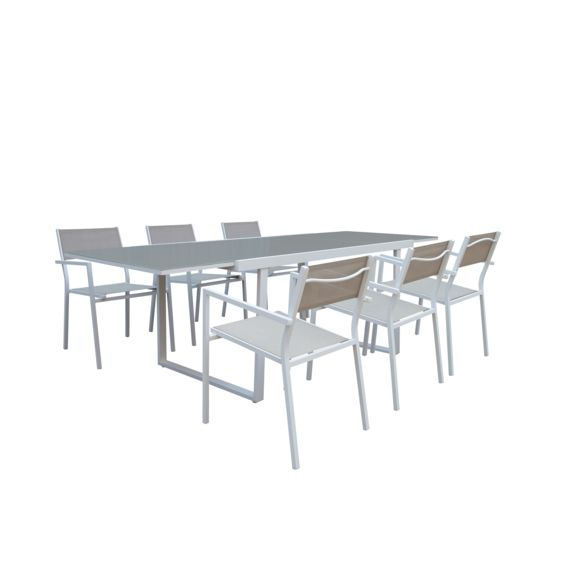 Carrefour – Salon De Jardin Sofia – Table Avec Allonge Et pour Table De Jardin Avec Chaise Pas Cher Carrefour – Salon De Jardin Sofia – Table Avec Allonge Et pour Table De Jardin Avec Chaise Pas Cher