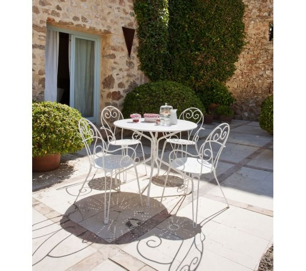 Carrefour Table De Jardin Romantique – Ø 95 Cm – Acier serapportantà Table De Jardin Carrefour Carrefour Table De Jardin Romantique – Ø 95 Cm – Acier serapportantà Table De Jardin Carrefour
