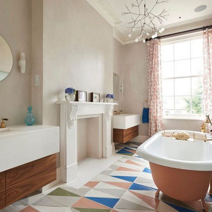 Carrelage De Salle De Bains : 8 Idées De Sol Inspirants serapportantà Salle De Bain Carrelée Carrelage De Salle De Bains : 8 Idées De Sol Inspirants serapportantà Salle De Bain Carrelée