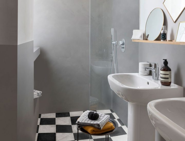 Carrelage Mural : Comment Le Recouvrir Avec Un Effet Béton à Refaire Mur Salle De Bain Carrelage Mural : Comment Le Recouvrir Avec Un Effet Béton à Refaire Mur Salle De Bain