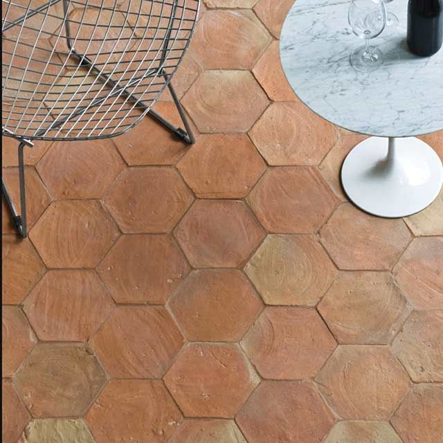 Carrelage Sol Terre Cuite 20 X 20 Cm – Castorama | Sol avec Carrelage Imitation Carreaux De Ciment Castorama