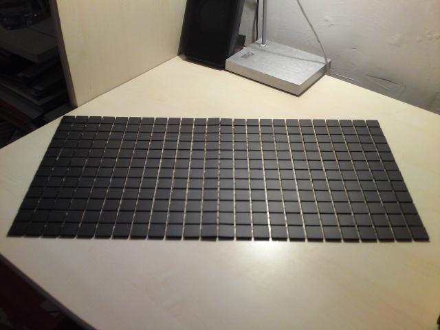 Carrelage Winckelmans 2 X 2 Cm Noir, Bricolage / Jardinage dedans Carrelage 2 Cm