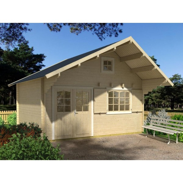 Caseta De Madera Para Jardin Palmako Erica intérieur Chalet 20M2