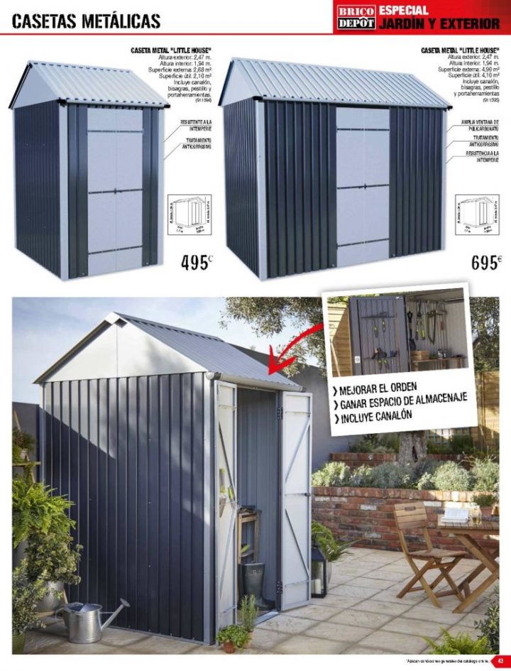 Casetas Exterior Brico Depot – Materiales De Construcción encequiconcerne Incinérateur De Jardin Brico Depot