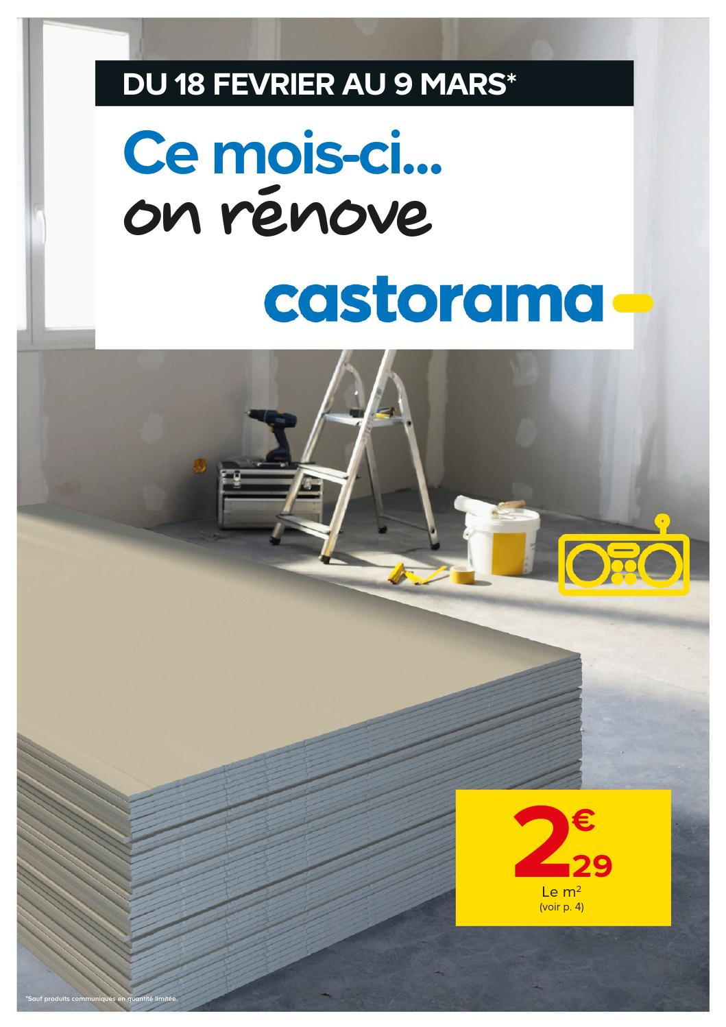 Castorama Catalogue 18Fevrier 9Mars2015 By Promocatalogues pour Tete De Robinet Castorama