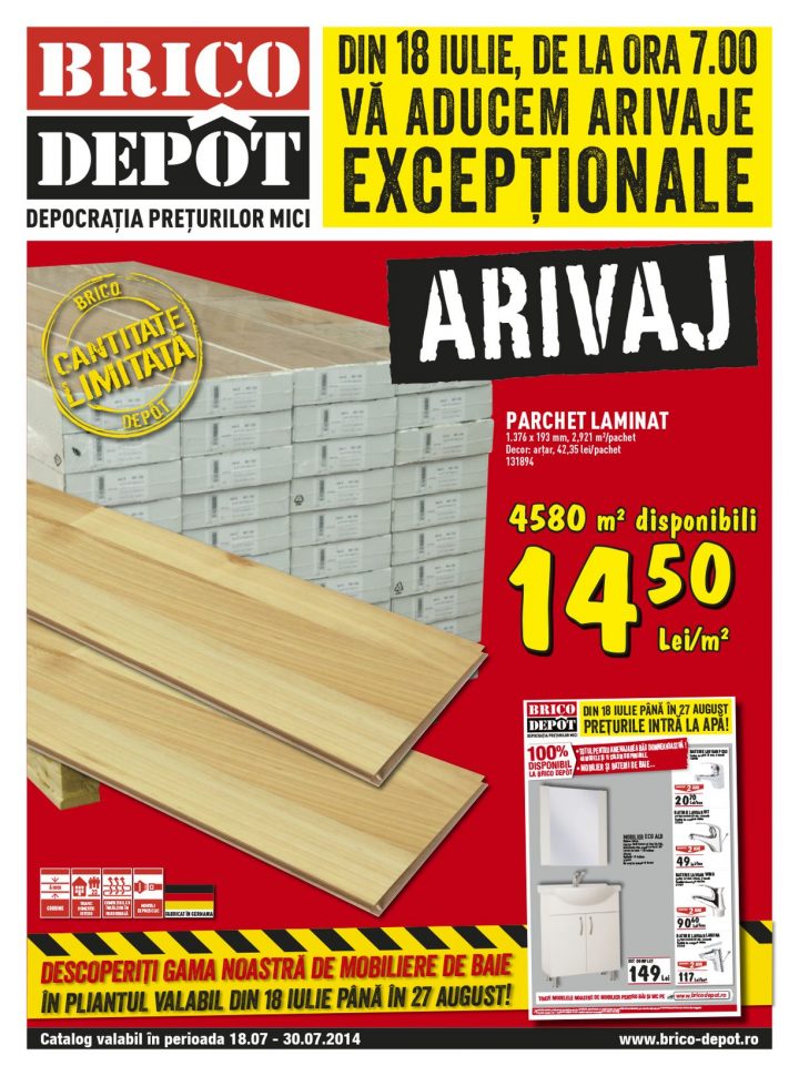 Catalog Brico Depot 18 – 30 Iulie 2014 – Catalog Az dedans Catalogue Brico Depot