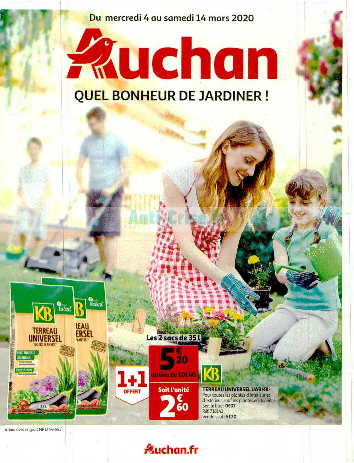 Catalogue Auchan Du 04 Au 14 Mars 2020 (Jardin) - Catalogues dedans Salon De Jardin Auchan