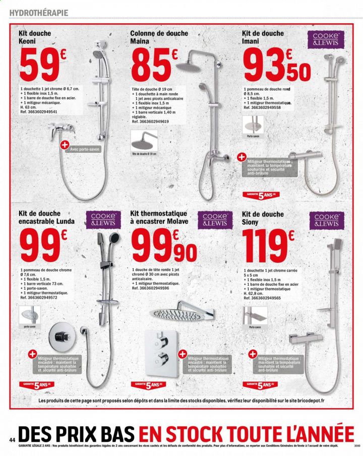 Catalogue Brico Dépôt 03.07.2020 – 23.07.2020 | Vos Promos dedans Brico Depot Colonne De Douche