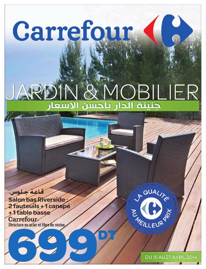 Catalogue Carrefour "Jardin Et Mobilier" By Carrefour à Salon De Jardin Gifi Catalogue