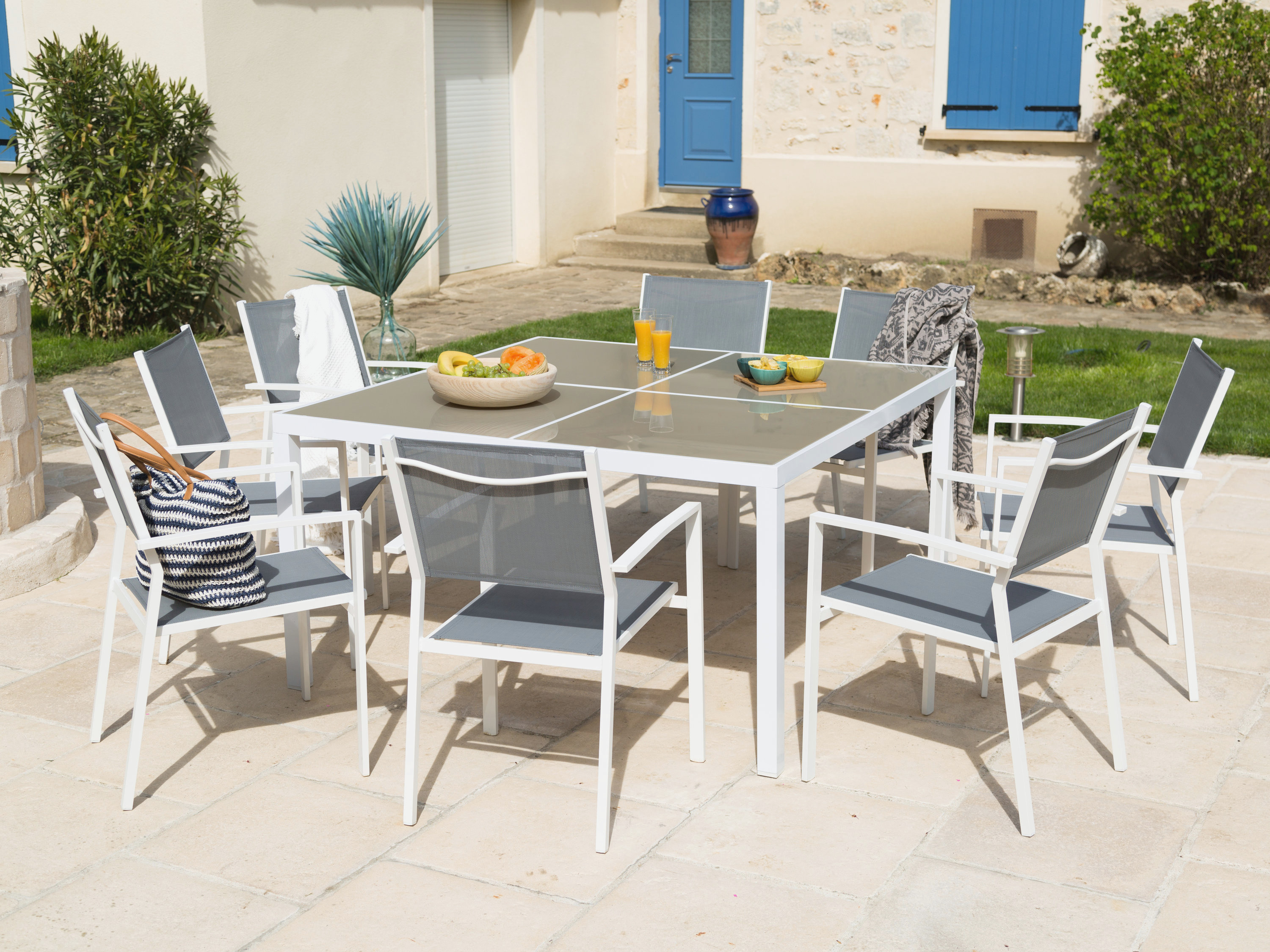 Catalogue Ensemble Table Et Chaise De Jardin Leclerc dedans Salon De Jardin Pas Cher Leclerc