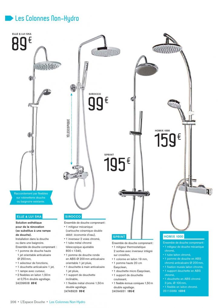 Catalogue Gedimat – Intérieur 2014 By Joe Monroe – Issuu concernant Mitigeur Douche Double Sortie