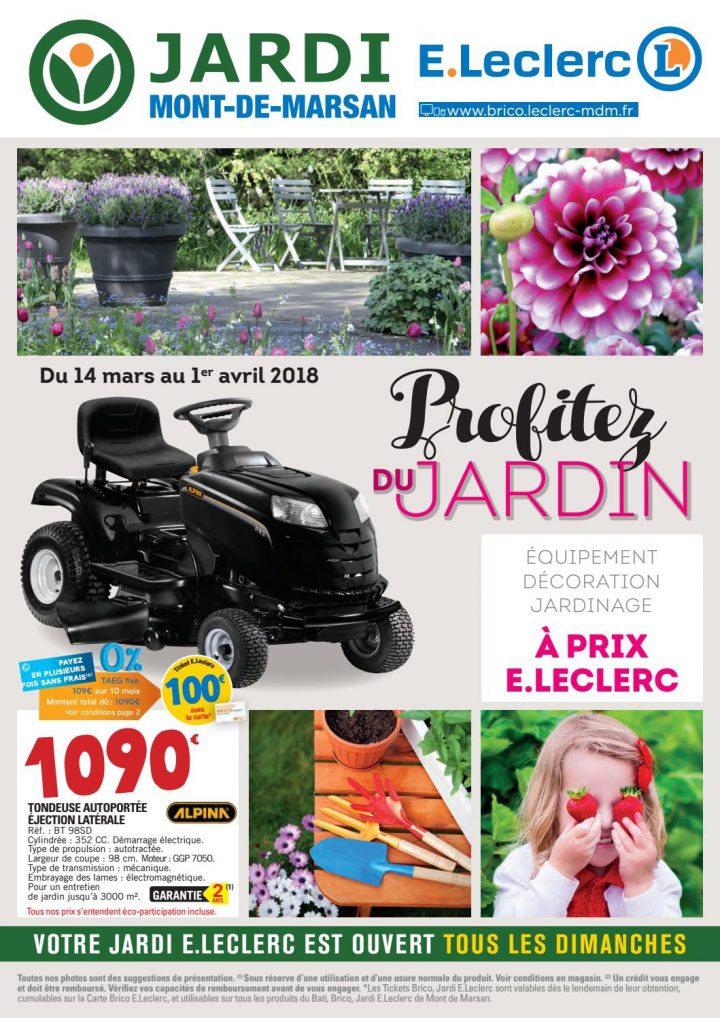 Catalogue Jardin – Jardi E.leclercchou Magazine – Issuu intérieur Salon De Jardin Pas Cher Leclerc