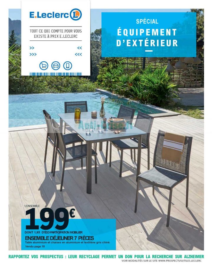 Catalogue Leclerc Du 24 Avril Au 06 Juin 2020 (Extérieur intérieur Salon De Jardin Pas Cher Leclerc
